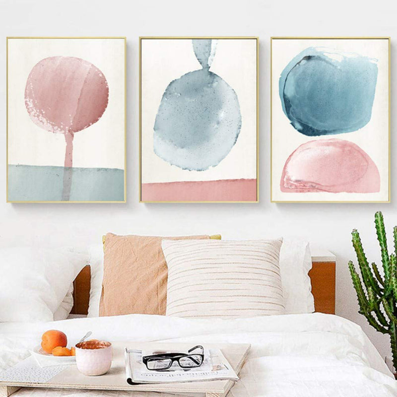 Abstract Pastel Colors Prints