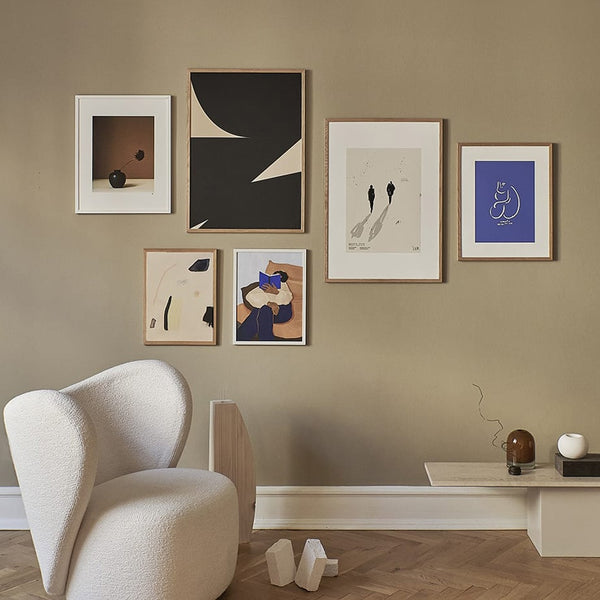 Abstract Geometry Silhouette Wall Art (+ more styles )