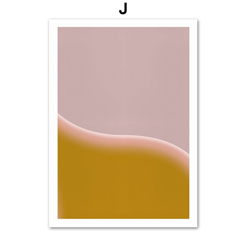 Aesthetic Blurred Colorful Canvas Prints (+ more styles)