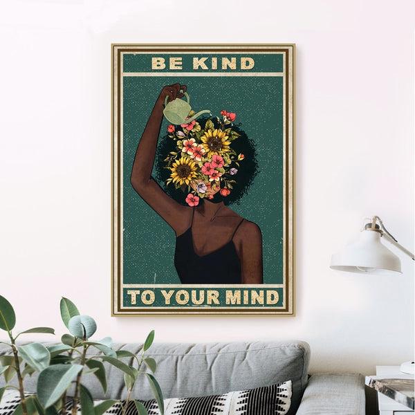 Be Kind To Your Mind Canvas