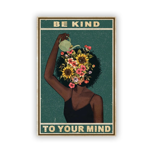 Be Kind To Your Mind Canvas