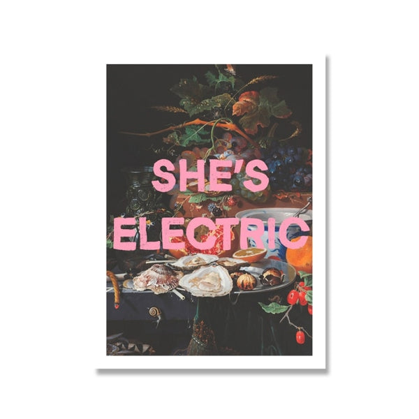 She's Electric Canvas Print ( + more styles)
